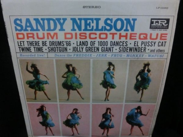 画像1: サンディ・ネルソンUS原盤★SANDY NELSON-『DRUM DISCOTHEQUE』 (1)