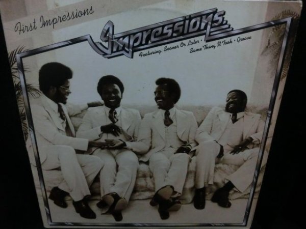 画像1: サバービア掲載/US原盤★THE IMPRESSIONS-『FIRST IMPRESSIONS』 (1)