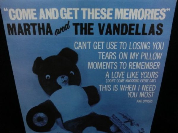 画像1: マーサ＆ヴァンデラス１枚目★MARTHA AND THE VANDELLAS-『COME AND GET THESE MEMORIES』 (1)