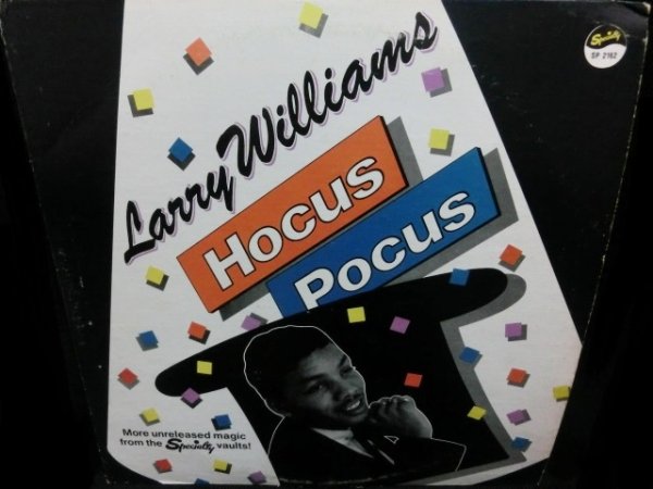 画像1: ラリー・ウィリアムスUS廃盤/レア音源集★LARRY WILLIAMS-『HOCUS POCUS』 (1)