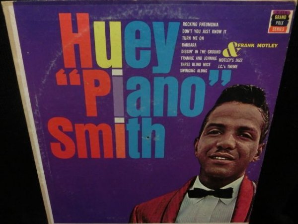 画像1: ヒューイ・スミスUS原盤★『HUEY "PIANO" SMITH & FRANK MOTLEY』 (1)