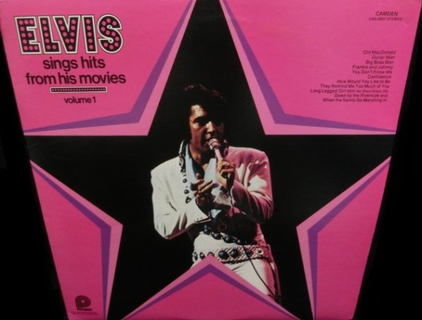 画像1: エルヴィス・プレスリーUS原盤★ELVIS PRESLEY-『SINGS HITS FROM HIS MOVIES』  (1)