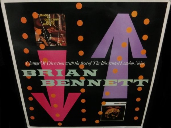 画像1: MODS BEAT掲載/UK廃盤★BRIAN BENNETT-『CHANGE OF DIRECTION WITH THE BEST OF THE ILLUSTRATED LONDON NOISE』 (1)