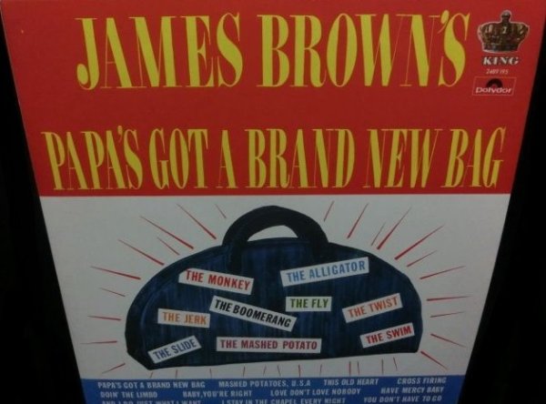 画像1: ジェームス・ブラウン/France廃盤★JAMES BROWN-『PAPA'S GOT A BRAND NEW BAG』 (1)