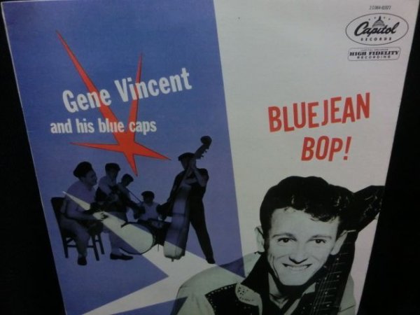 画像1: ジーン・ヴィンセント/France廃盤★GENE VINCENT-『BLUEJEAN BOP!』 (1)