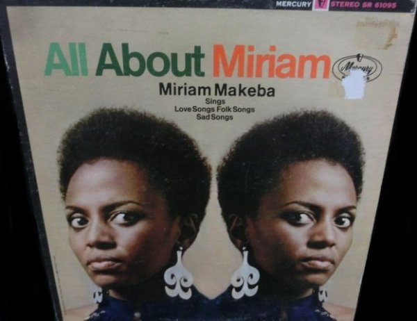 画像1: ミリアム・マケバUS原盤★MIRIAM MAKEBA-『ALL ABOUT MIRIAM』 (1)