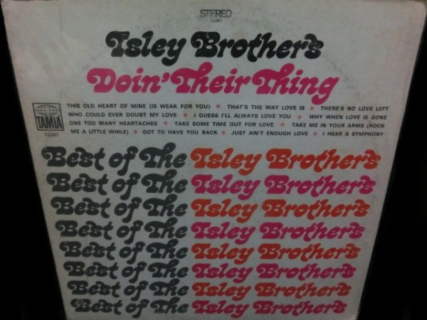 画像1: アイズレー・ブラザーズUS原盤★THE ISLEY BROTHERS-『DOIN' THEIR THING』  (1)