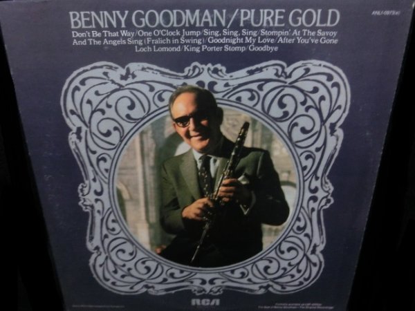 画像1: ベニー・グッドマンUS廃盤★BENNY GOODMAN-『PURE GOLD』 (1)