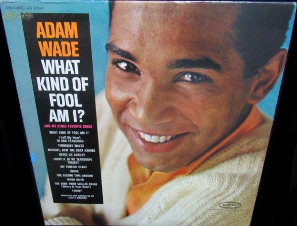 画像1: アダム・ウェイドUS原盤★ADAM WADE-『WHAT KIND OF FOOL AM I 』 (1)
