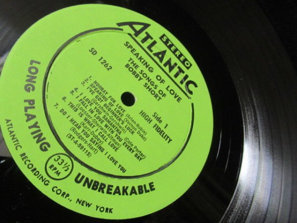 画像3: ボビー・ショートUS原盤★『THE SONG OF BOBBY SHORT』 (3)