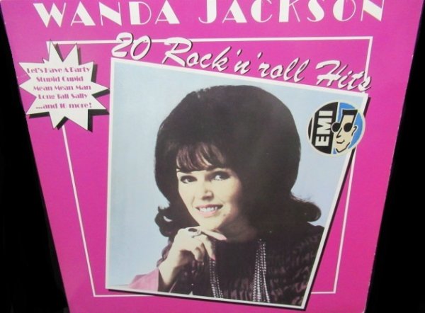 画像1: ワンダ・ジャクソンEU廃盤★WANDA JACKSON-『20 ROCK 'N' ROLL HITS』 (1)