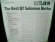 画像2: U.S.BLACK DISC GUIDE掲載/ソロモン・バークUS廃盤★SOLOMON BURKE-『THE BEST OF SOLOMON BURKE』  (2)