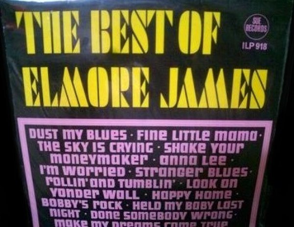 画像1: エルモア・ジェイムス/UK原盤★ELMORE JAMES-『THE BEST OF SLMORE JAMES』  (1)