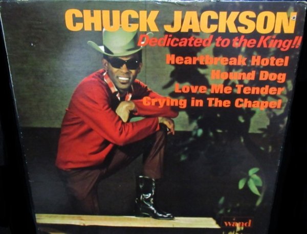 画像1: Elvis Presleyカバー/US原盤★CHUCK JACKSON-『DEDICATED TO THE KING』 (1)