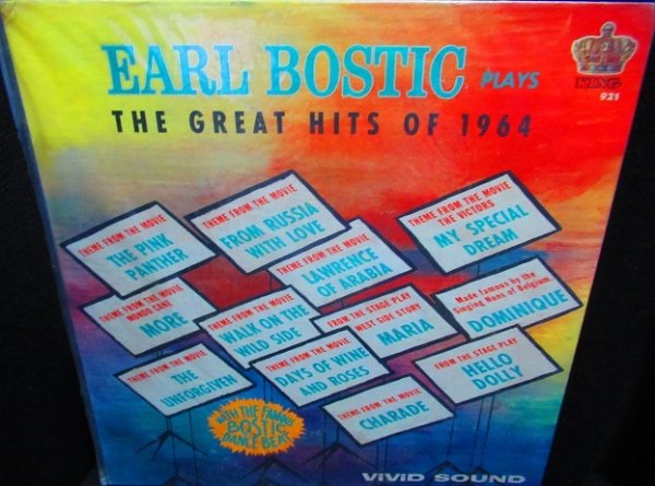 画像1: アール・ボスティック/US原盤★EARL BOSTIC-『PLAYS THE GREAT HITS OF 1964』 (1)