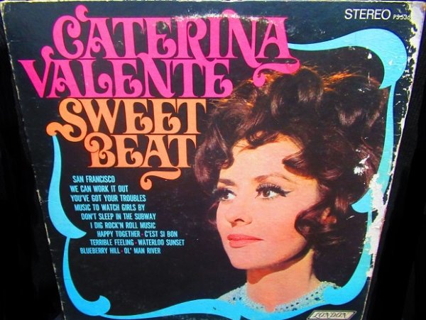 画像1: カテリーナ・ヴァレンテ/US原盤★CATERINA VALENTE-『SWEET BEAT』 (1)