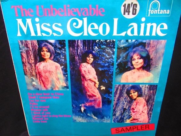 画像1: 『TEA FOR TWO』カバー収録/UK原盤・非売品★MISS CLEO LAINE-『THE UNBELIEVABLE』 (1)