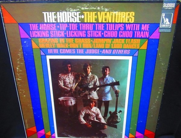 画像1: 『Jumpin' Jack Flash』カバー収録/US原盤★The Ventures-『THE HORSE』 (1)