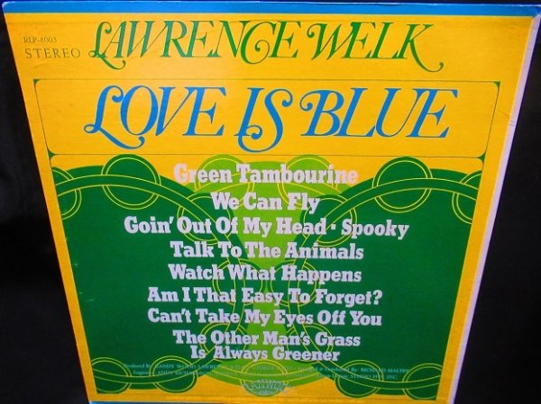画像1: 『君の瞳に恋してる』カバー/US原盤★LAWRENCE WELK-『LOVE IS BLUE』 (1)