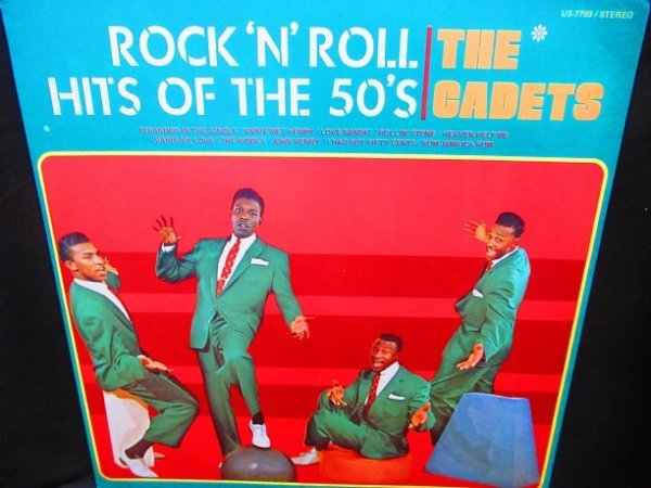 画像1: ザ・キャデッツUS廃盤★THE CADETS-『ROCK 'N' ROLL HITS OF THE 50's』 (1)