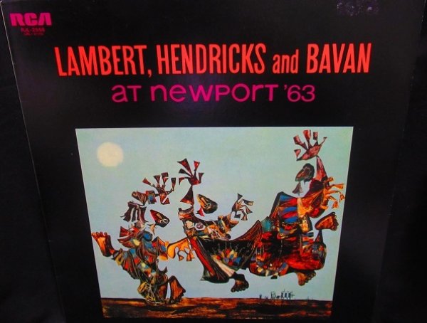 画像1: 希少非売品★LAMBERT, HENDRICKS & BAVAN-『AT NEWPORT 63』 (1)