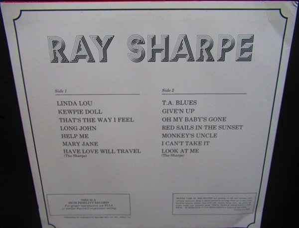 画像2: レイ・シャープ/US廃盤★RAY SHARPE (2)
