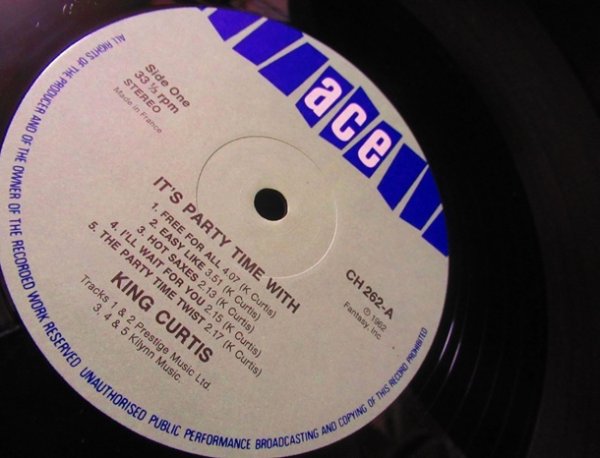 画像3: キング・カーティス/UK廃盤★『IT'S PARTY TIME WITH KING CURTIS』 (3)
