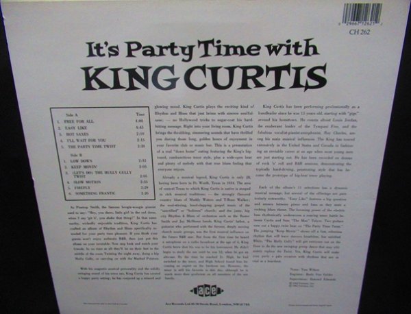 画像2: キング・カーティス/UK廃盤★『IT'S PARTY TIME WITH KING CURTIS』 (2)