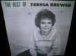 画像1: テレサ・ブリュワー/UK廃盤ベスト★TERESA BREWER-『THE BEST OF TERESA BREWER』 (1)