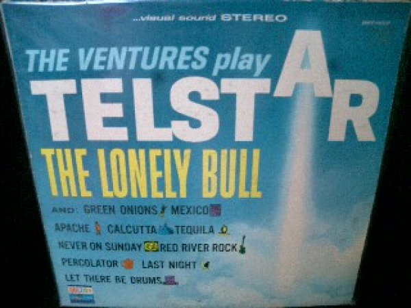 画像1: ザ・ベンチャーズUS原盤★THE VENTURES-『PLAY TELSTAR AND THE LONLEY BULL』 (1)