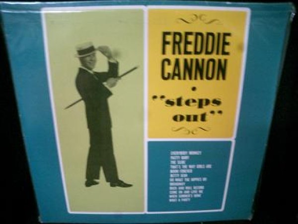 画像1: ピュアロカビリー/フレディ・キャノンEU廃盤★FREDDY CANNON-『STEPS OUT』 (1)