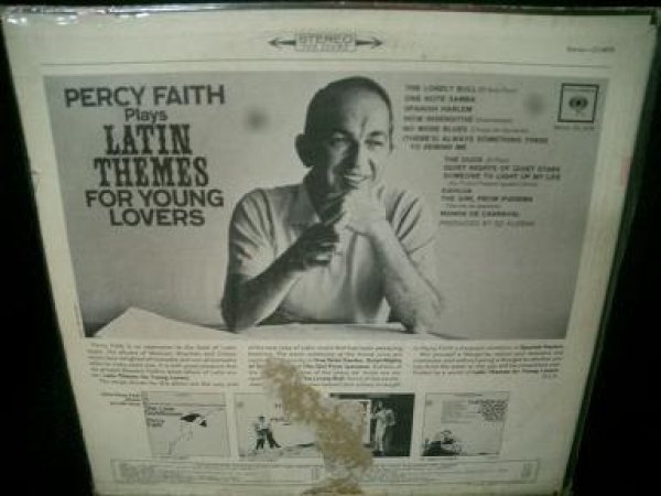 パーシー・フェイスUS原盤☆PERCY FAITH-『LATIN THEMES FOR YOUNG