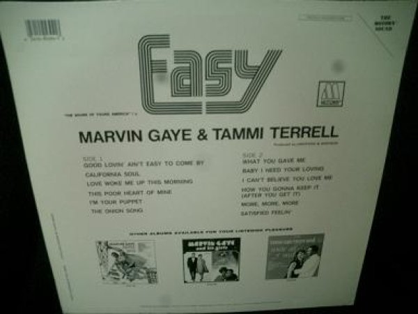 画像2: マーヴィン・ゲイUS盤★MARVIN GAYE & TAMMI TERRELL-『EASY』  (2)