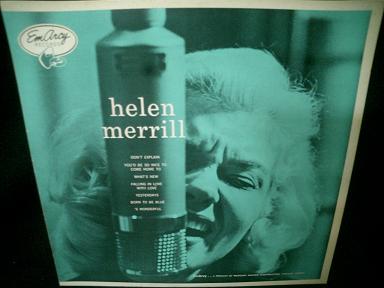 ヘレン・メリル/JAZZ VOCAL名盤☆HEREN MERRILL-『HEREN MERRILL