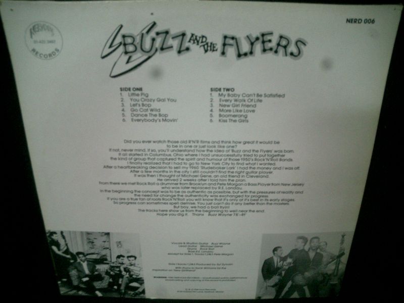 バズ＆ザフライヤーズ/UK盤☆BUZZ AND THE FLYERS-『BUZZ AND THE FLYERS』 - MODERN RECORDS  2号店(LP/CD)