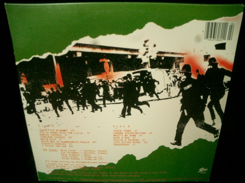 ザ・クラッシュ1枚目☆THE CLASH-『THE CLASH』 - MODERN RECORDS 2号店(LP/CD)