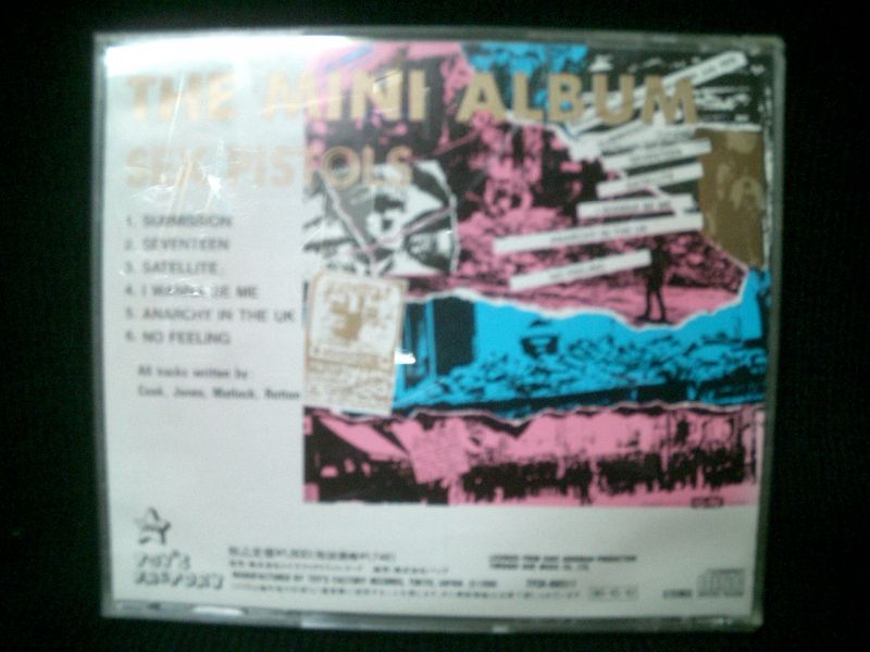 セックス・ピストルズ廃盤☆SEX PISTOLS-『MINI ALBUM』 - MODERN RECORDS 2号店(LP/CD)