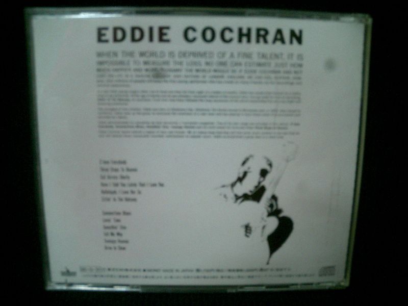 エディ・コクラン/2ndアルバム☆EDDIE COCHRAN-『MEMORIAL ALBUM』 - MODERN RECORDS 2号店(LP/CD)