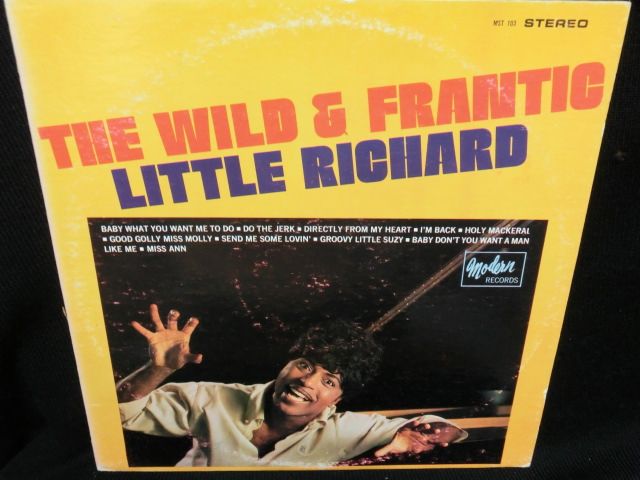 リトル・リチャードUS原盤☆LITTLE RICHARD-『THE WILD & FRANTIC