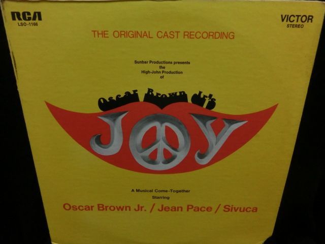 サバービア掲載/US原盤☆Oscar Brown Jr. / Jean Pace / Sivuca-『JOY