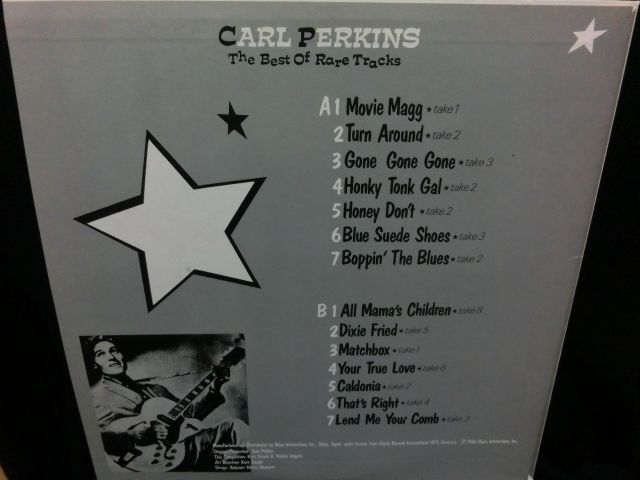 カール・パーキンス/レア音源集☆CARL PERKINS-『THE BEST OF RARE