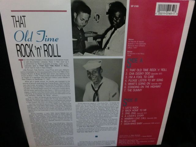 アート ネヴィルus廃盤 Art Neville That Old Tme Rock N Roll Modern Records 2号店 Lp Cd