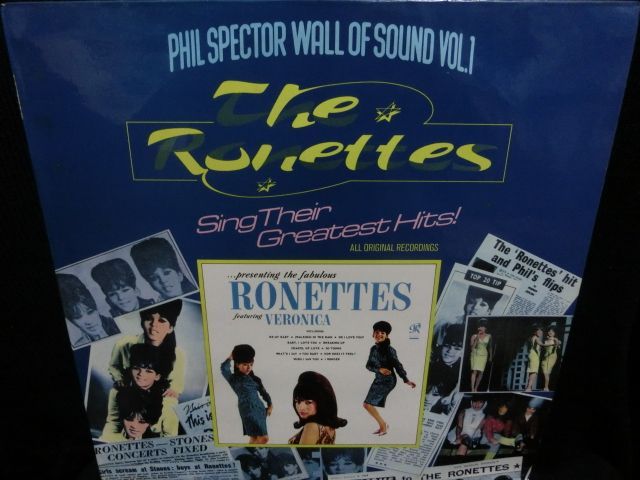 ロネッツUK廃盤☆THE RONETTES-『SING THEIR GREATEST HITS