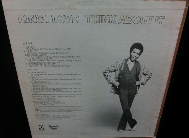 キング フロイドus原盤 King Floyd Think About It Modern Records 2号店 Lp Cd