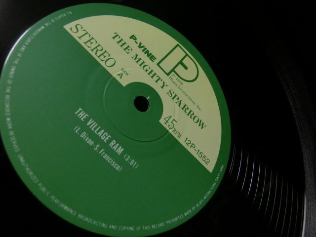 マイティ・スパロウ/12inch廃盤☆MIGHTY SPARROW-『VILLAGE RAM』 - MODERN RECORDS 2号店(LP/CD)