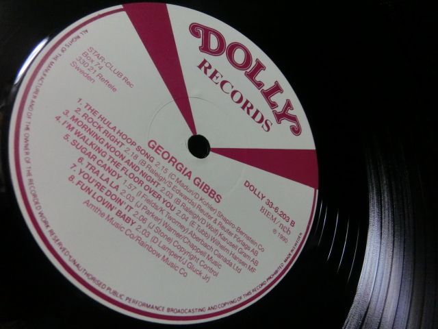 ジョージア・ギブス/Sweden廃盤☆GEORGIA GIBBS-『THE ROCKIN' LADY』 MODERN RECORDS 2号店(LP /CD)