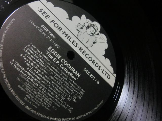 EDDIE COCHRAN レコード8枚セット - 洋楽