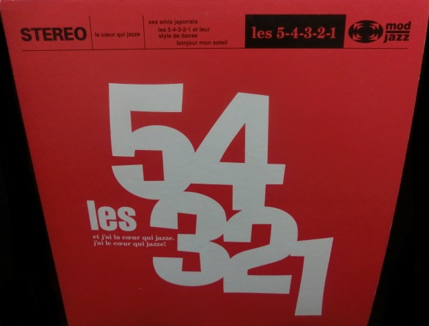Gallカバー☆les　5-4-3-2-1『le　RECORDS　qui　cceur　jazze』　MODERN　2号店(LP/CD)　Mods　Beat掲載/France