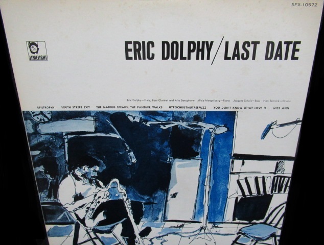 エリック・ドルフィー名盤☆ERIC DOLPHY-『LAST DATE』 - MODERN 