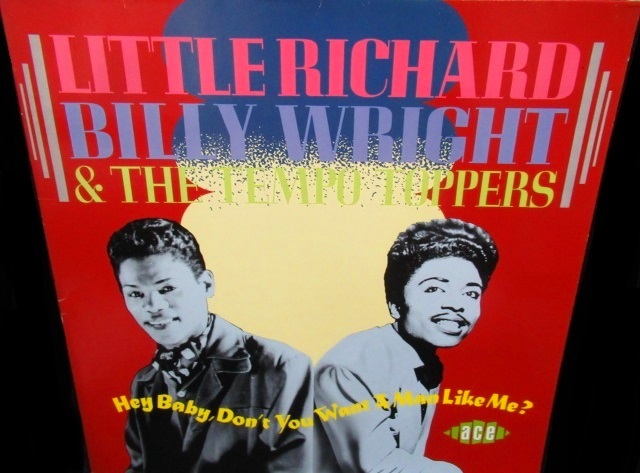 リトル・リチャードUK廃盤☆LITTLE RICHARD & BILLY WRIGHT-『HEY BABY 